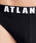 Pánské sportovní slipy ATLANTIC 3Pack černé Velikost: