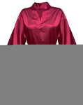 DKaren Housecoat Candy Crimson Crimson