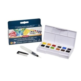 Derwent Inktense 2302636 sada akvarelových barev 12 ks #01