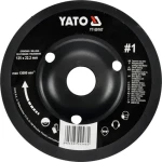 YATO Rotační rašple úhlová 125 mm hrubá / Rašple / Upínací otvor 22,2 mm / Max. 13000 ot./min (YT-59167)
