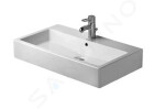 DURAVIT - Vero Umyvadlo 700x470 mm, s přepadem, s otvorem pro baterii, bílá 0454700000