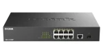 D-Link DGS-1010MP/E / Switch / Gigabitový / PoE / kovové provedení / černá (DGS-1010MP/E)