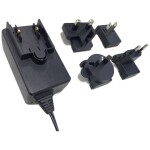 Ansmann 1201-0021 zásuvkový napájecí adaptér s redukcemi, nastavitelný 12 V/DC, 9 V/DC, 7.5 V/DC, 6 V, 4.5 V/DC, 3 V 300