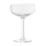Bloomingville Sklenička na šampaňské Astrid 250 ml, čirá barva, sklo
