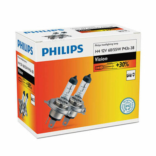 Philips Vision 12342PRC2 H4 P43t-38 12V 60/55W 2 ks