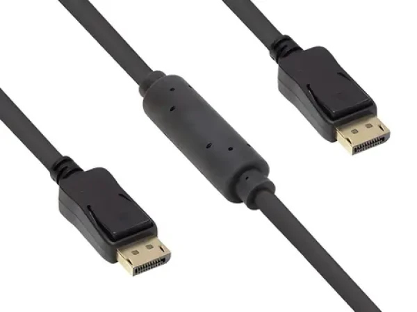 Good Connections DP1.2 - 15 m černá / Propojovací kabel / DisplayPort-DisplayPort / 4K UHD 60Hz / Aktivní (4810-150G)