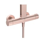 IDEAL STANDARD - Ceratherm ALU+ Sprchový set s termostatem, 26x26 cm, 2 proudy, rosé BE210RO