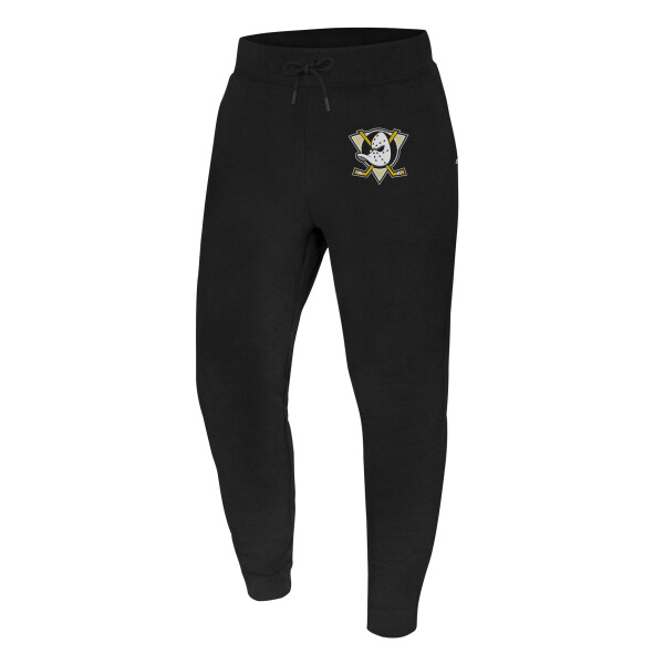 47 Brand Pánské tepláky Anaheim Ducks Imprint '47 BURNSIDE Sweatpants Jet Black Velikost: S