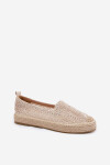 Dámské espadrilky 17392 béžové - Vincenza 38