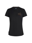 ICEBREAKER W 125 Cool-Lite Sphere SS Tee Across, Black velikost: XS