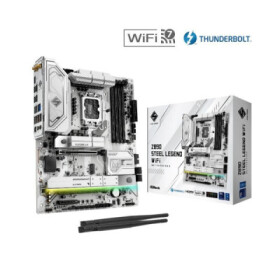 ASRock MB Sc LGA1851 Z890 STEEL LEGEND WIFI, Intel Z890, 4xDDR5, 1xHDMI, 2xThunderbolt, WI-FI EDF_380966