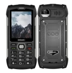 EVOLVEO StrongPhone H1 černo-stříbrná / 2.8" / Dual-SIM / IP68 (SGP-H1-BS)