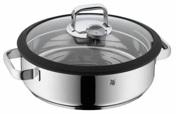WMF Parní hrnec 28 cm stříbrná / 3.5 l / Nerezová ocel (17.4301.6040)