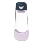 Sport láhev na pití 600 ml - indigo/růžová