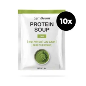 Proteinová hrachová polévka – GymBeam (10 x 55 g) (117112-2-10x55g)
