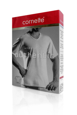 Pánské tričko 201 Authentic new black - CORNETTE černá M