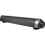 Technaxx MusicMan Mini Soundbar BT-X54 / Bluetooth reproduktor / 2x 5W / BT 5.1 / FM / USB / MicroSD / AUX-IN / černá (TX0536)