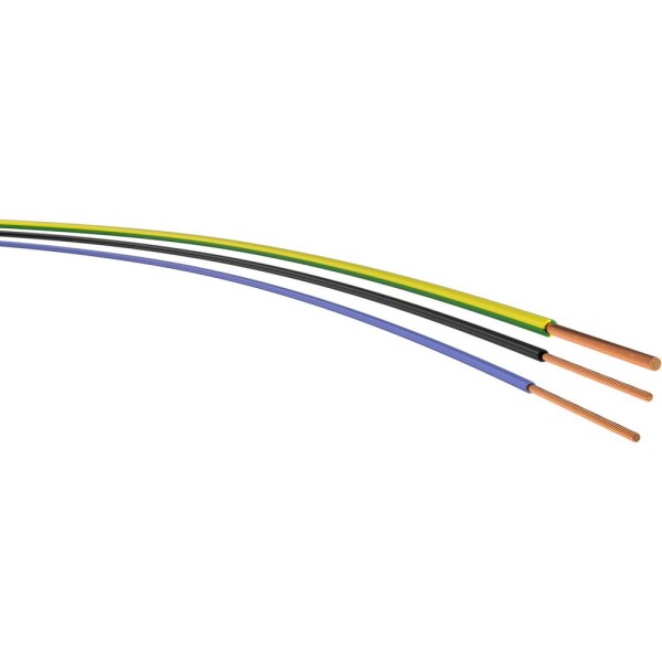 VER H05Z-K 1 sw Eca R.100 Kabel H05Z-K 1 x 1 mm² černá 100 m