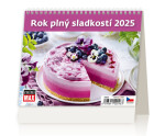 Stolní kalendář 2025 Rok plný sladkostí