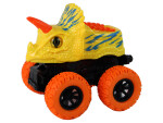 Mamido Autíčko Triceratops s třecím pohonem žluté