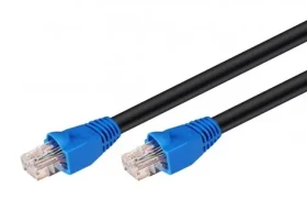 MicroConnect CAT6 U/UTP OUTDOOR 10m černá / PVC (B-UTP610SOUT)