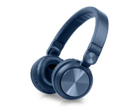Muse M-276BTB modrá / Bezdrátová sluchátka / mikrofon / Bluetooth 3.5mm Jack (M-276BTB)
