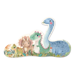 Edukační puzzle Apli - My First Dinos, 15 ks, 2+