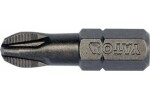 Compass Bit křížový 1/4 PZ3 x 25 mm, AISI S2, HRC 58-61 10 ks YT-04722