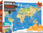 Kniha a puzzle Atlas sveta