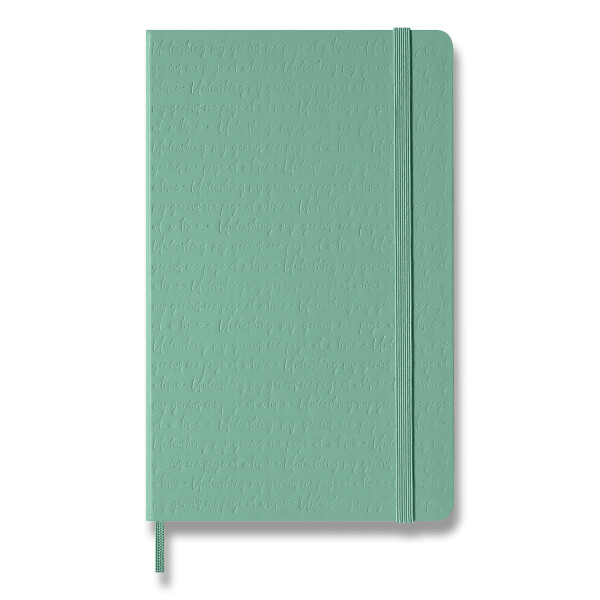 Zápisník Moleskine Colored Patterned - tvrdé desky, L, čistý, světle zelený