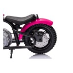 Mamido Elektrická motorka SPEED Power růžová