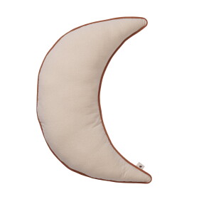 Ferm Living Dekorativní polštář Moon Undyed 47 cm, krémová barva, textil