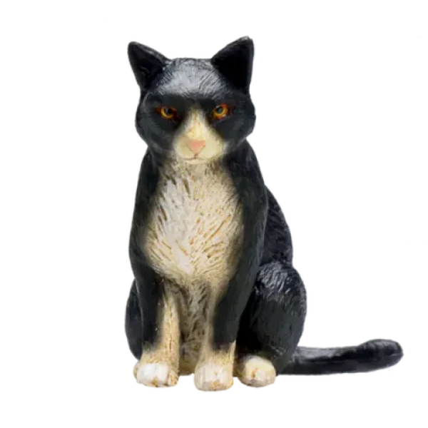 Mojo Kočka černobílá sedící