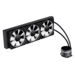 Gamemax Iceburg 360 Infinity černá / AIO vodní chladič CPU / 360mm radiátor / 3x 120mm ventilátor (ICEBURG 360 INFINITY BK)