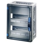Hensel 68000178 FP 1219 malý rozváděč na omítku Počet modulů (šířka) = 24 Počet řádků = 2 Obsah 1 ks