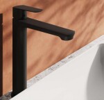 RAVAK - Life Umyvadlová baterie, černá X070478