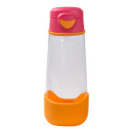 B.box Sport láhev na pití 600 ml - růžová/oranžová