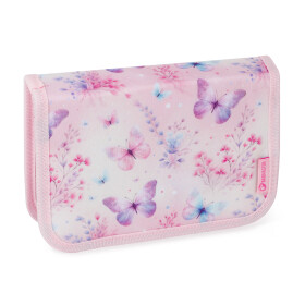 Školní penál 1-patrový Bagmaster CASE DOPI 25 A MOTÝLCI