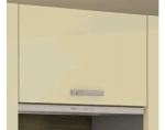 Horní kuchyňská skříňka Karmen 60OK, 60 cm, šedá/krémová