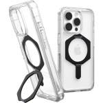 Urban Armor Gear Plyo XTE zadní kryt na mobil Apple iPhone 16 Pro transparentní, černá 1552552, Kompatibilní s MagSafe, stojící, odolné vůči nárazům