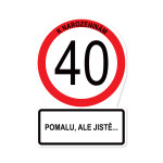 Přání - Dopravní značka 40 let - Albi
