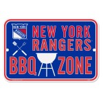 Mustang Cedule New York Rangers NHL 10" x 15" BBQ Zone