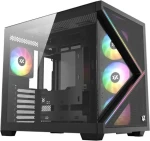XYZ PC GEAR Qubex ARGB černá / PC skříň / ARGB podsvícení (X-CS-QUBEX-B)