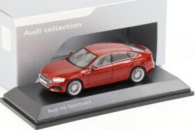 Audi A5 Sportback - 1:43 - Spark- 2017 - Červená