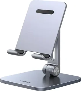 Ugreen LP134 stříbrná / Stojan pro tablet / skládací (40393B)