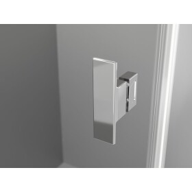 MEXEN/S - Mist H T sprchový kout dveře křídlové levá 100 x 70, transparent, chrom 8A5T-100-070-01-00-L