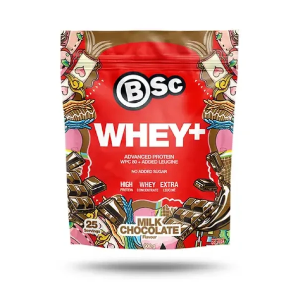 BSC Whey+ 900 g milk chocolate (18576)