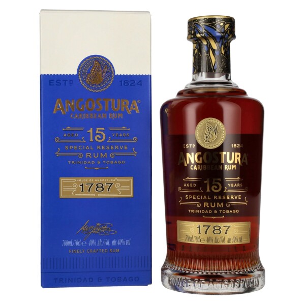 Angostura 1787 Super Premium Rum 15y 40% 0,7 l (tuba)