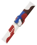 Hurtel Silikonový řemínek Moro vzor 8 / Řemínek / Samsung Galaxy Watch 40/41/42/43/44 mm / Maskáčový vzor