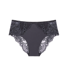 Dámské kalhotky Wild Peony Florale Maxi - GRAY - šedé 00DK - TRIUMPH GRAY 46